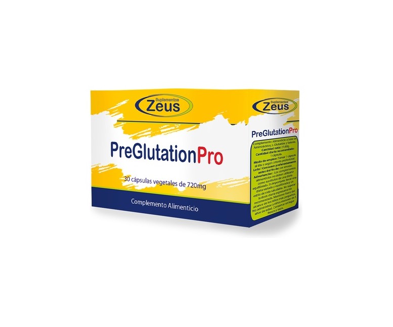 PreGlutation Pro antioxidante 90 cápsulas Zeus