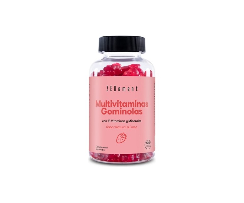 Multivitaminas y minerales 120 gominolas Zenement