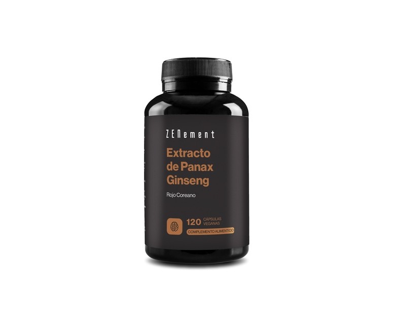 Panax Ginseng Altamente Concentrado 2375mg 120 cápsulas Zenement