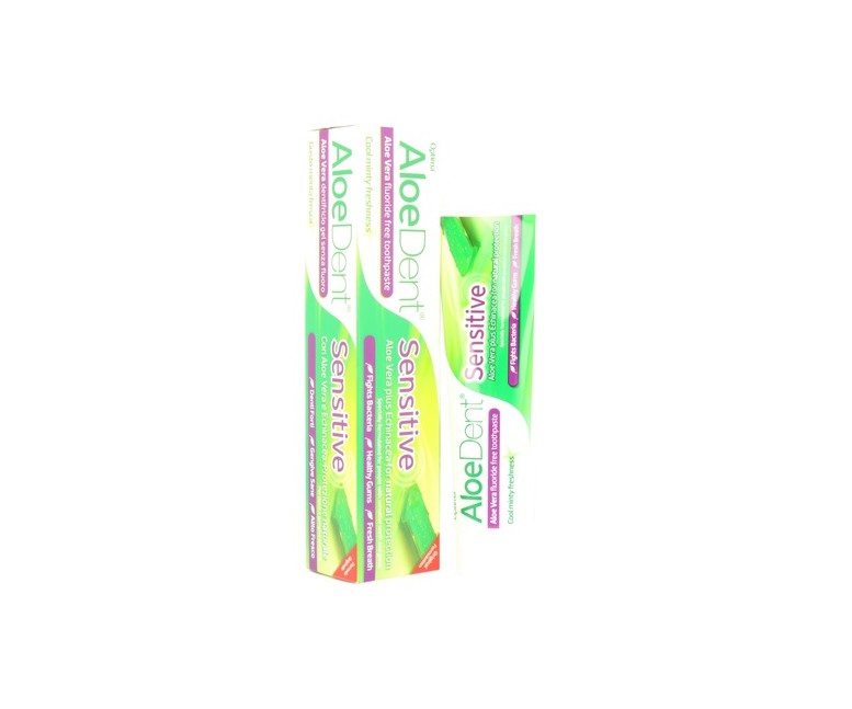Dentífrico Aloedent Sensitivo 100 ml de gel Optima