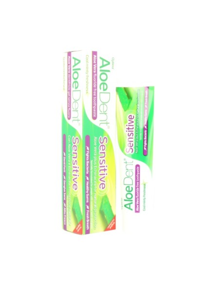 Dentífrico Aloedent Sensitivo 100 ml de gel Optima