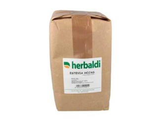 Hierba stevia triturada