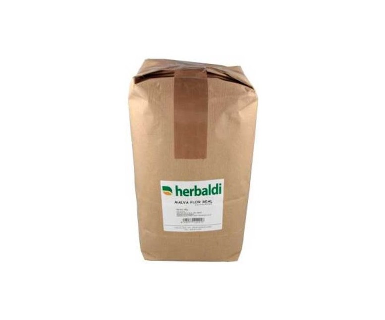 Hierba malva flor real 1 kg Herbaldi