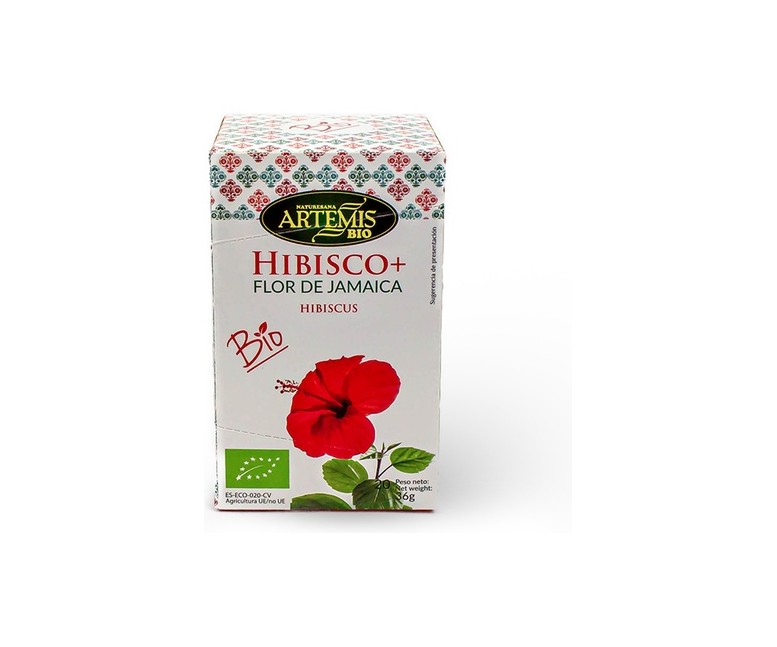 Hibisco con especias 20 bolsitas infusoras Artemis