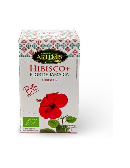 Hibisco con especias 20 bolsitas infusoras Artemis