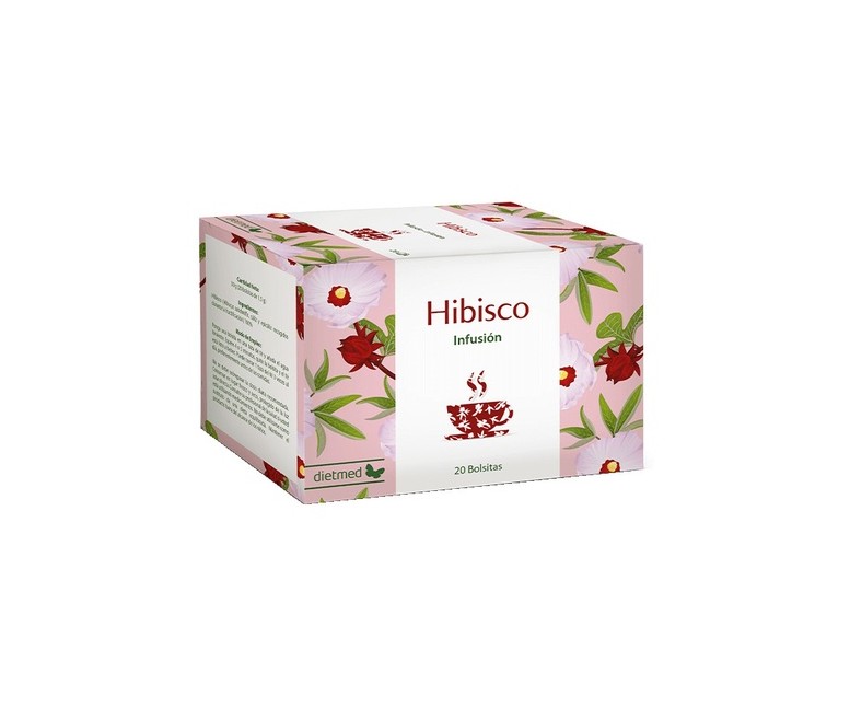 Infusión hibisco 20 sobres de 1.5g Dietmed