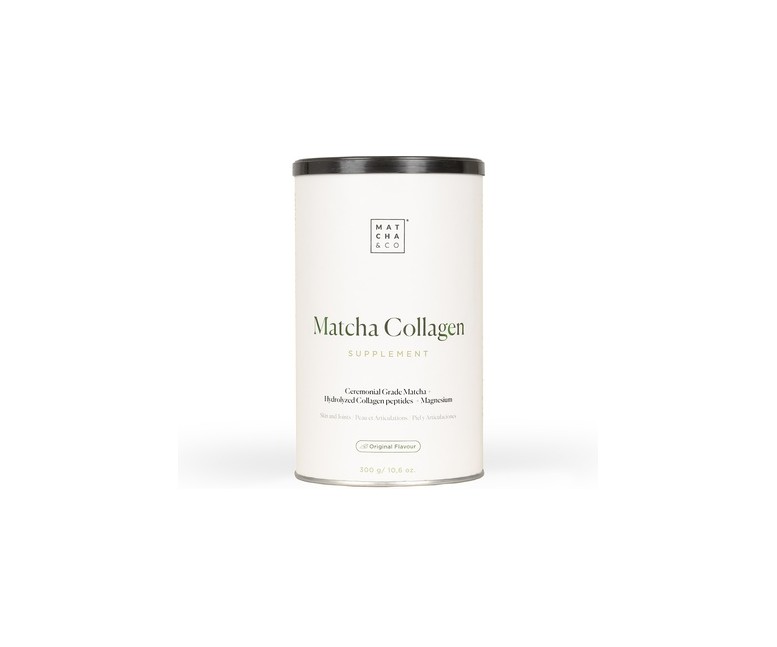 Colágeno con magnesio y té matcha 300 g de polvo (Matcha) Matcha & Co
