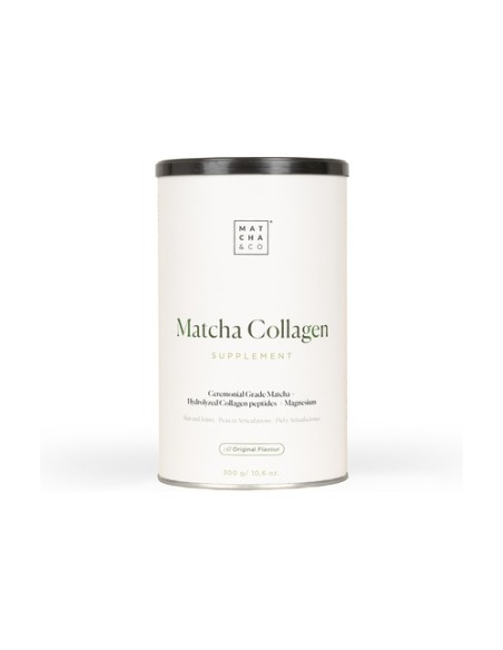Colágeno con magnesio y té matcha 300 g de polvo (Matcha) Matcha & Co