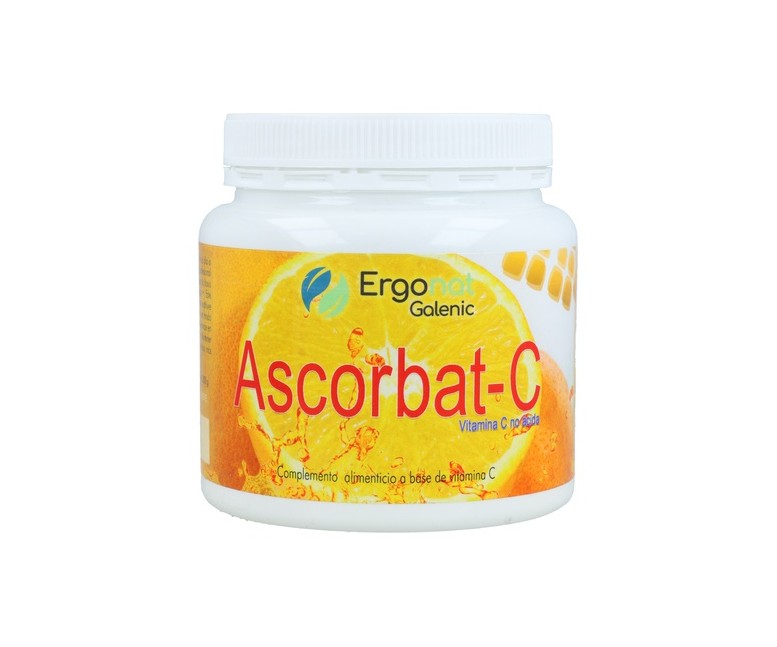 Ascorbat-C Vitamina C No Ácida 200 g Ergonat