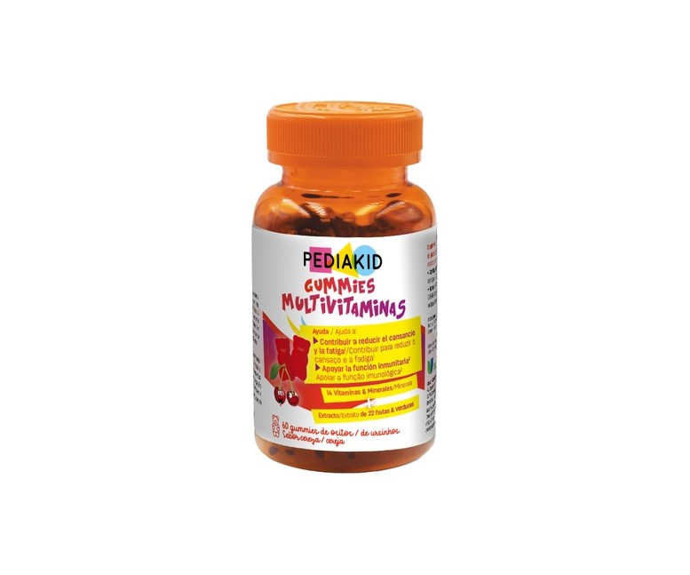 Pediakid multivitamínico gummies 60 gominolas (Cereza) Pediakid