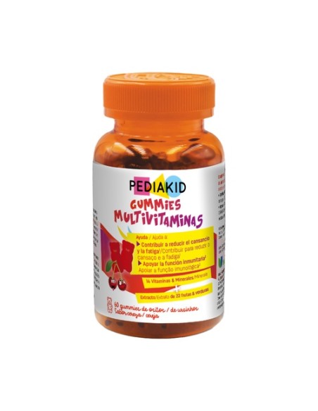 Pediakid multivitamínico gummies 60 gominolas (Cereza) Pediakid