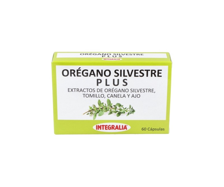 Orégano silvestre plus 60 cápsulas Integralia
