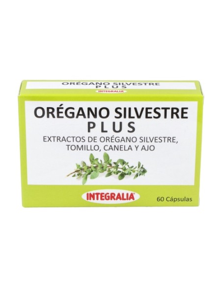Orégano silvestre plus 60 cápsulas Integralia