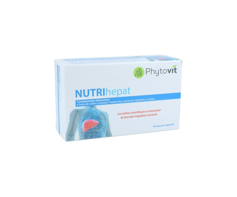 Nutri Hepat 60 cápsulas vegetales Phytovit
