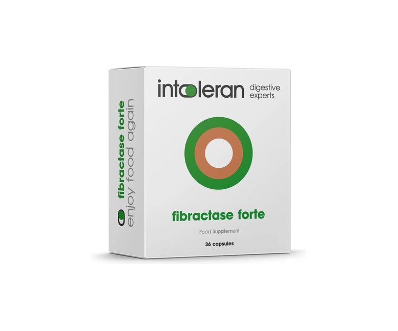 Fibractase forte 36 cápsulas Intoleran
