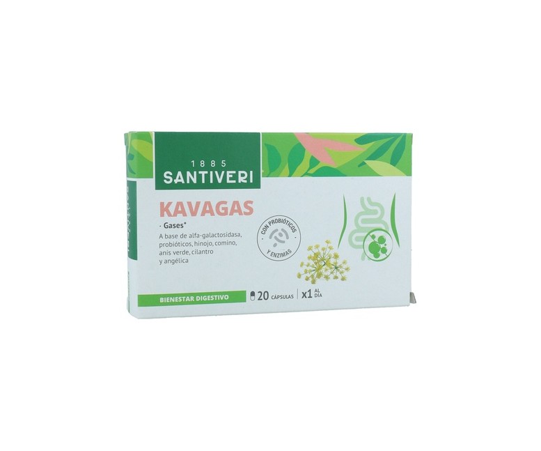 Kavagas 20 cápsulas Santiveri