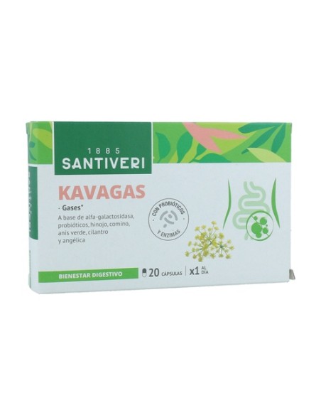 Kavagas 20 cápsulas Santiveri
