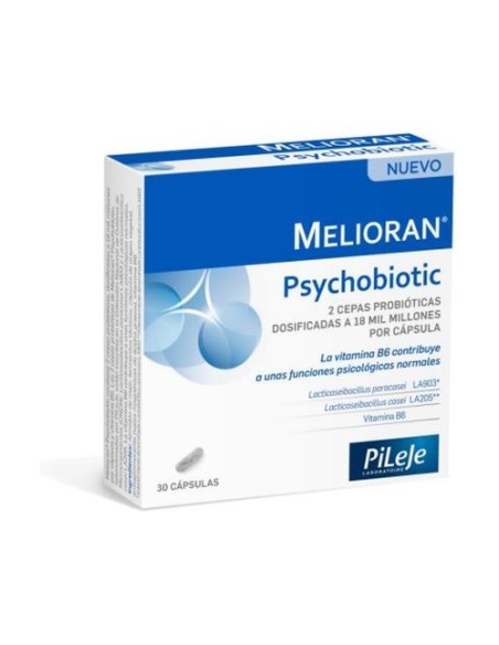 Melioran psycobiotic 20 cápsulas Pileje