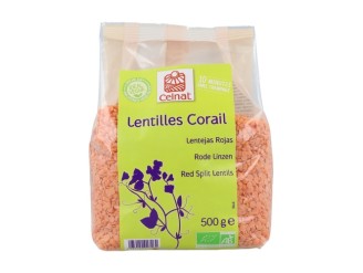 Lentejas de coral