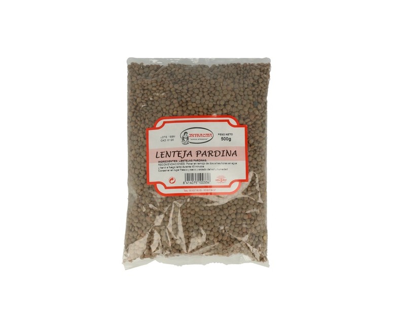 Lentejas Pardinas 500 g Intracma