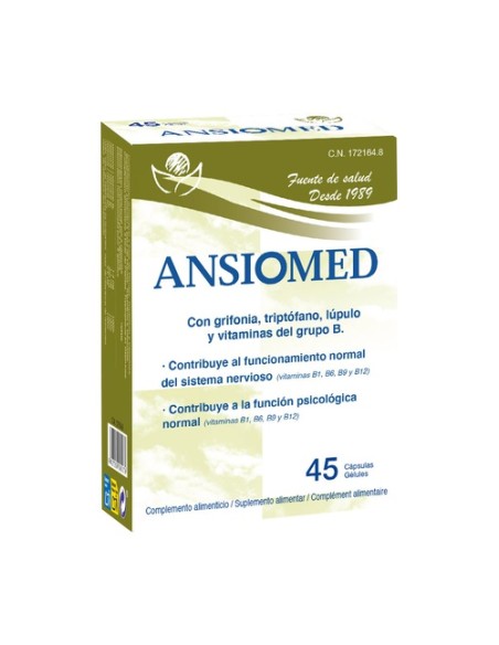 Ansiomed 45 cápsulas Bioserum