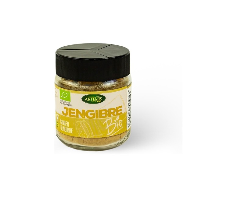 Jengibre molido XL Bio 50 g de polvo Artemis