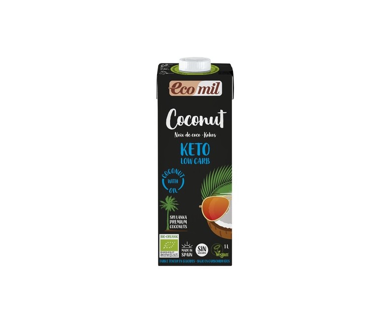Bebida de coco nature keto Bio 1 L (Coco) Ecomil