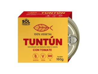 Tuntún caballa vegana con tomate Bio