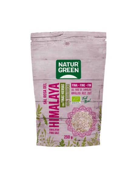 Sal del himalaya con finas hierbas Bio 250 g NaturGreen