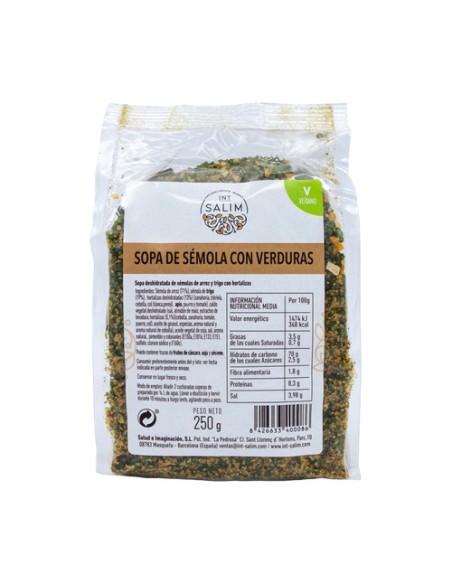 Sémola de verduras 250 g Int-Salim