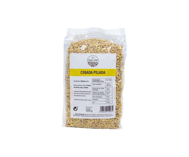Cebada pelada 500 g Int-Salim