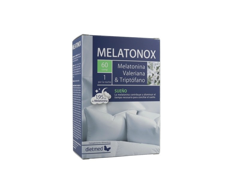 Melatonox Melatonina 1,95 mg 60 comprimidos Dietmed