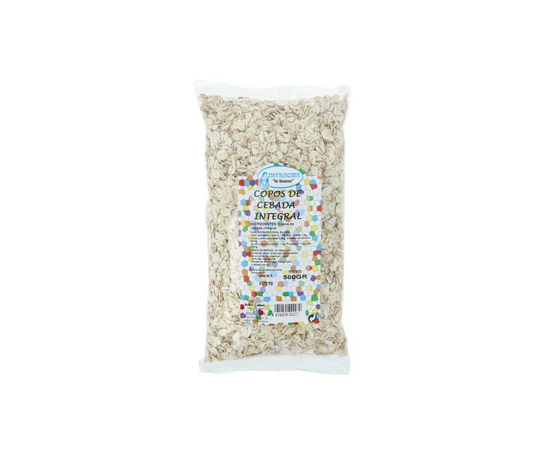 Copos de cebada integral 500 g Intracma