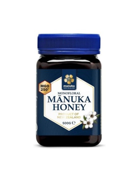 Miel de Manuka MGO250+ Raw Monofloral 500 g Manuka New Zealand