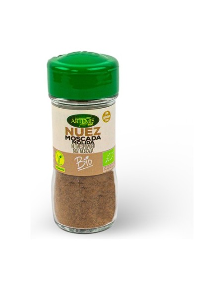 Nuez moscada molida Bio 35 g de polvo Artemis