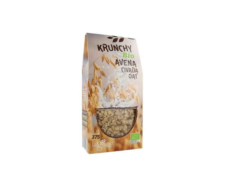 Granola Krunchy avena eco 375 g La Grana