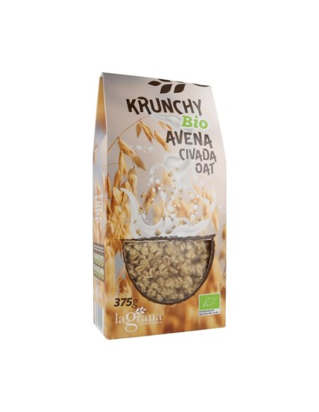 Granola Krunchy avena eco 375 g La Grana
