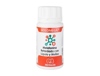 Holomega melatonina retardada con lúpulo y melisa