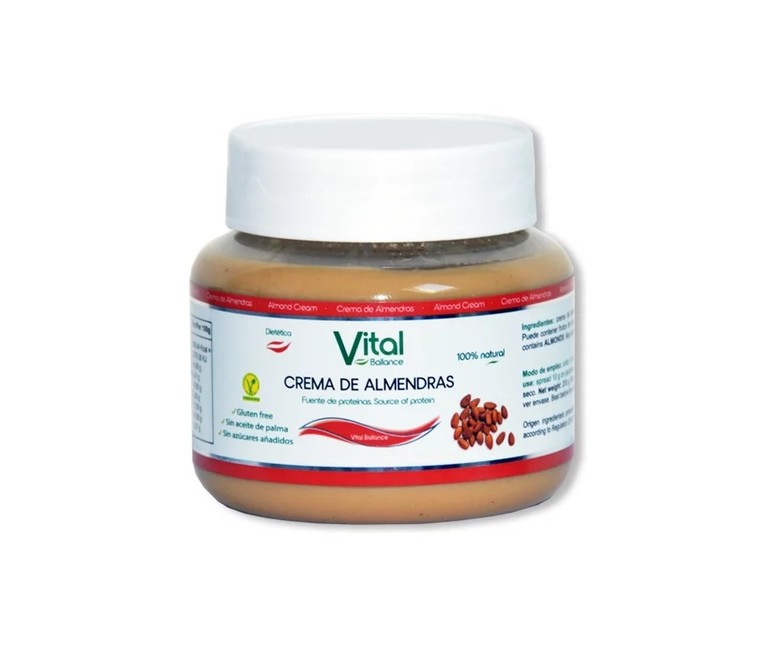 Crema de almendras 200 g de crema Vital Ballance