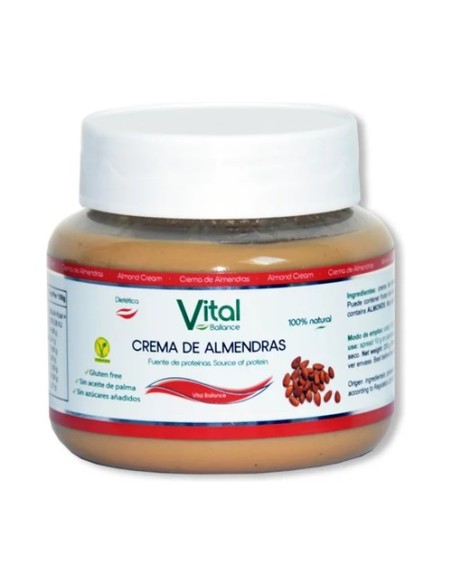 Crema de almendras 200 g de crema Vital Ballance
