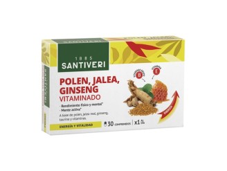 Polen, jalea y ginseng vitaminado
