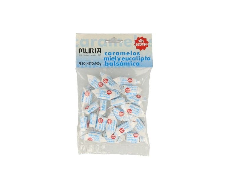 Caramelos de Miel y Eucalipto 100 g Muria