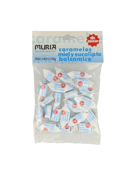 Caramelos de Miel y Eucalipto 100 g Muria
