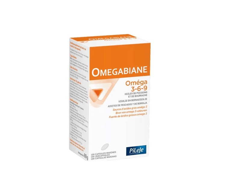 Omegabiane 100 cápsulas Pileje