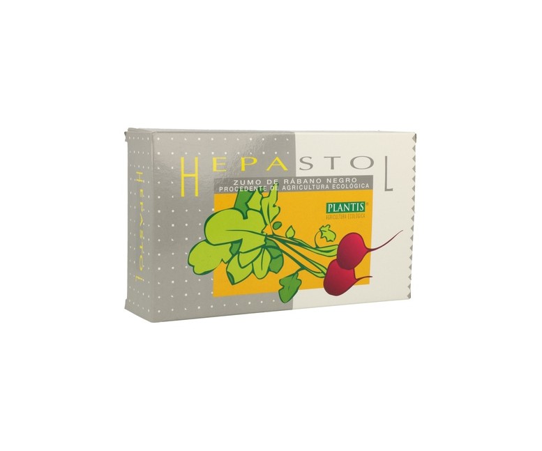 Hepastol (Rábano negro en ampollas) 20 viales de 10ml Plantis
