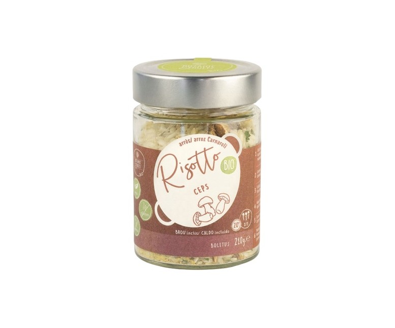 Risotto de ceps bio sin gluten 210 g BOTANIC&FRUITS