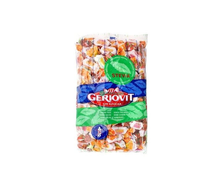 Caramelo jelly con estevia sin azúcar 1 kg Geriovit