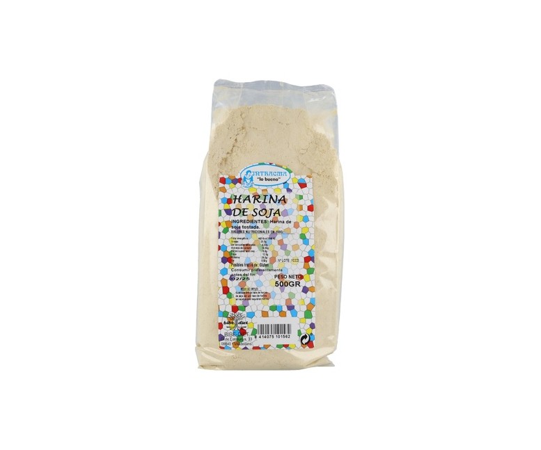 Harina de soja integral 500 g de polvo Intracma