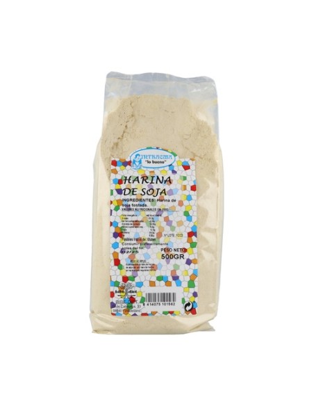 Harina de soja integral 500 g de polvo Intracma