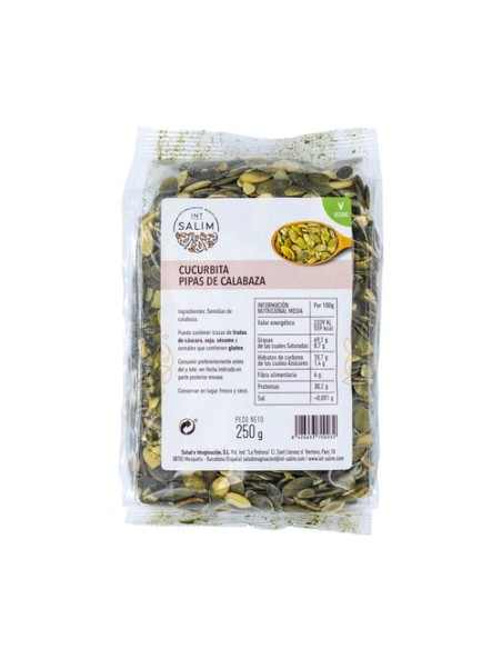 Pipas de Calabaza Cucurbita 250 g Int-Salim